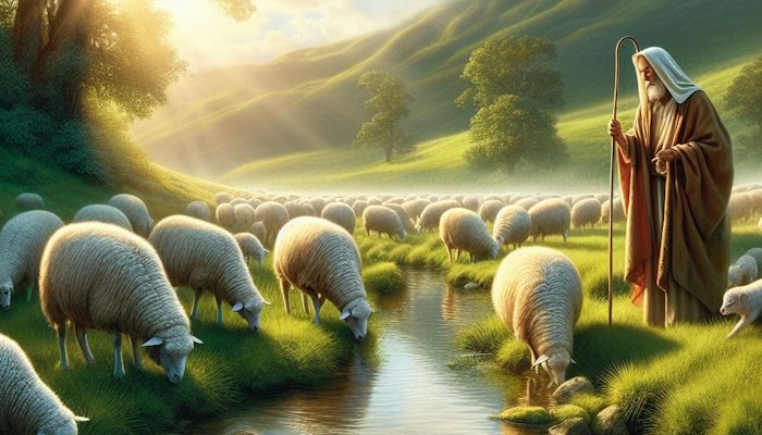 salmo 23 o senhor é meu pastor e nada me faltrará